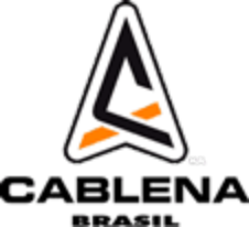  slide com logotipo do cliente: logotipo Cablena